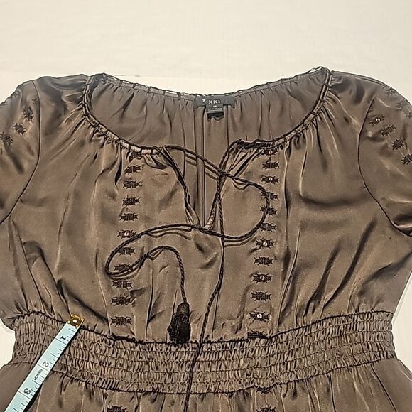 Forever 21 embellished gypsy style dress size medium - Picture 12 of 12